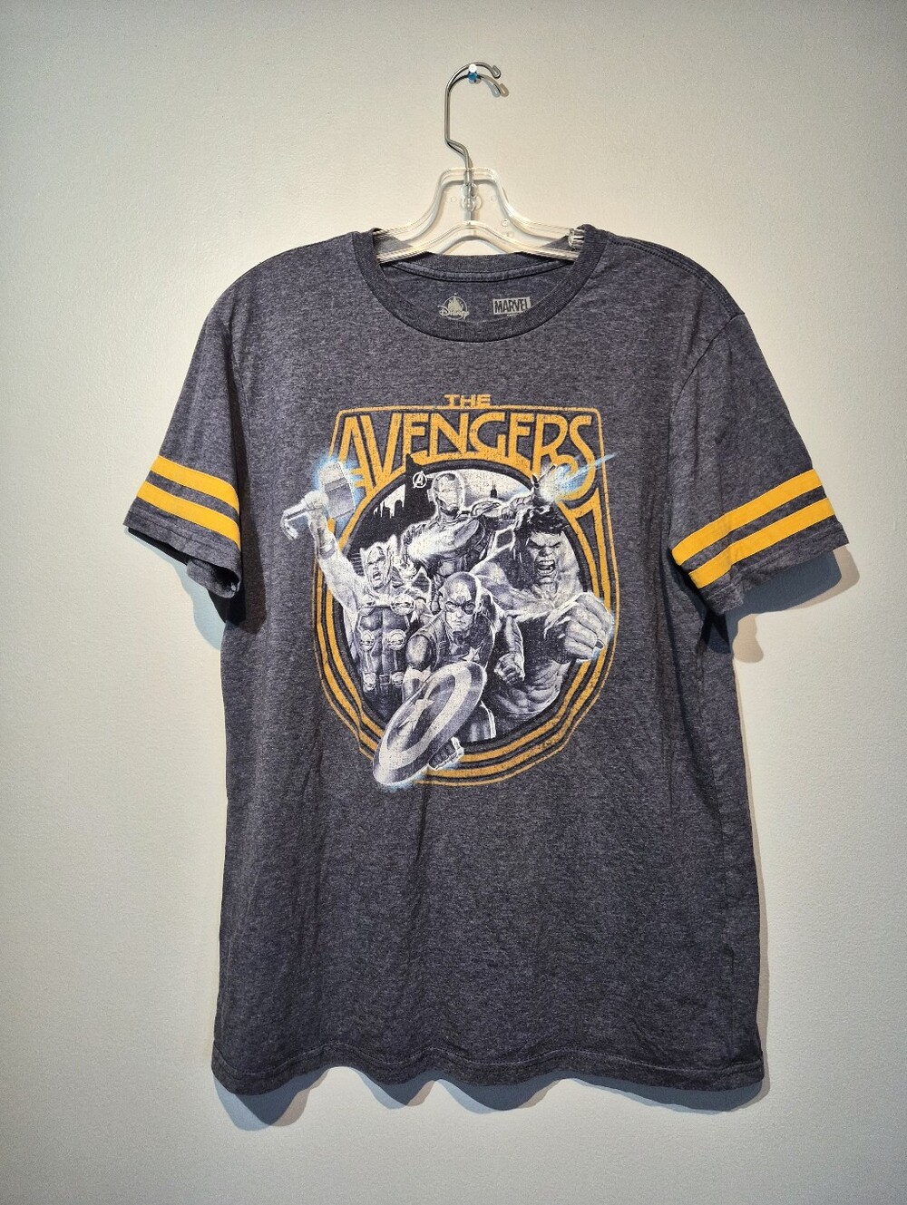 The Avengers Dark Grey Graphic T-Shirt | Size Medium
